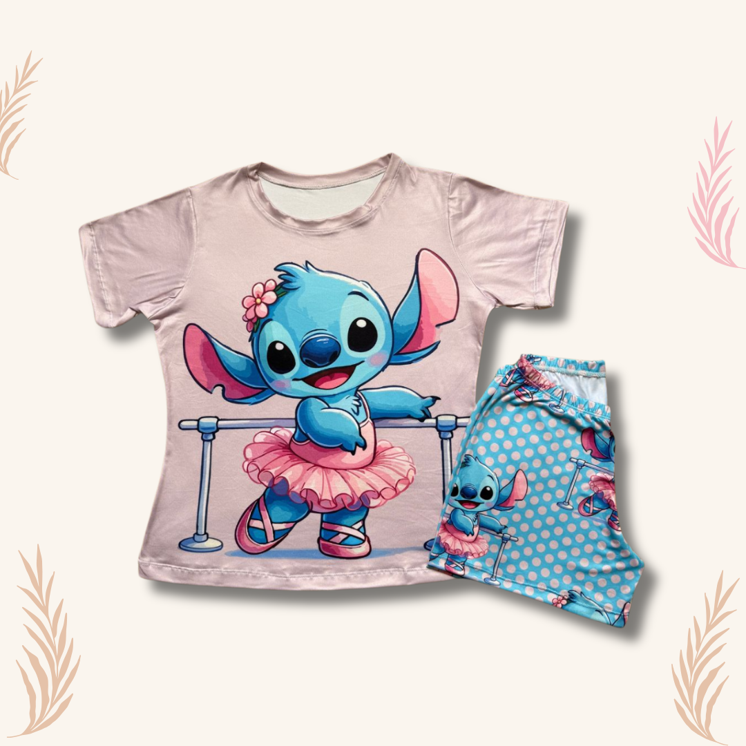PIJAMA SHORT MANGA CORTA