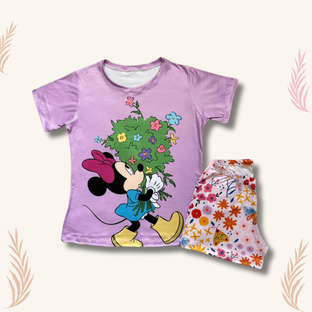 PIJAMA SHORT MANGA CORTA