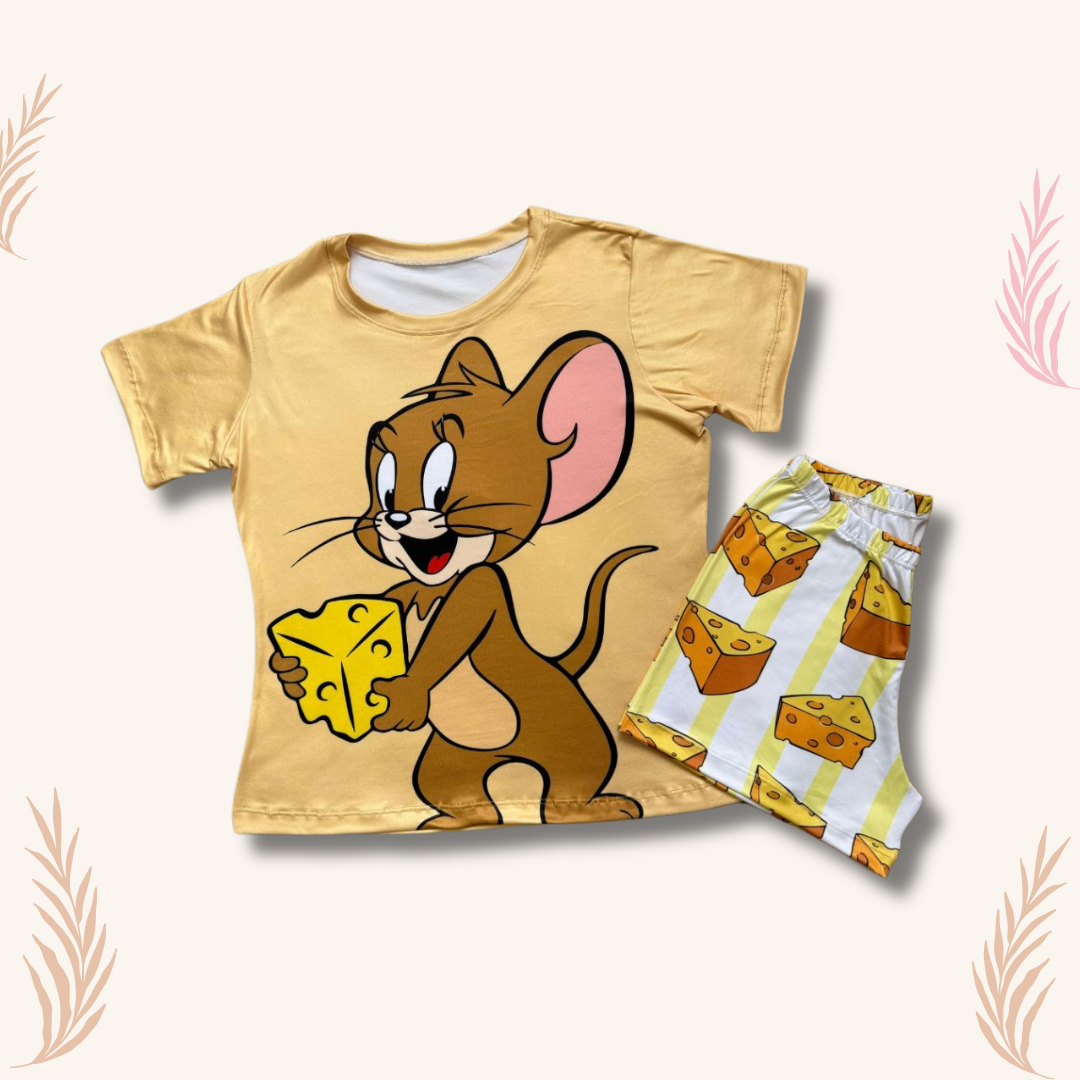 PIJAMA SHORT MANGA CORTA