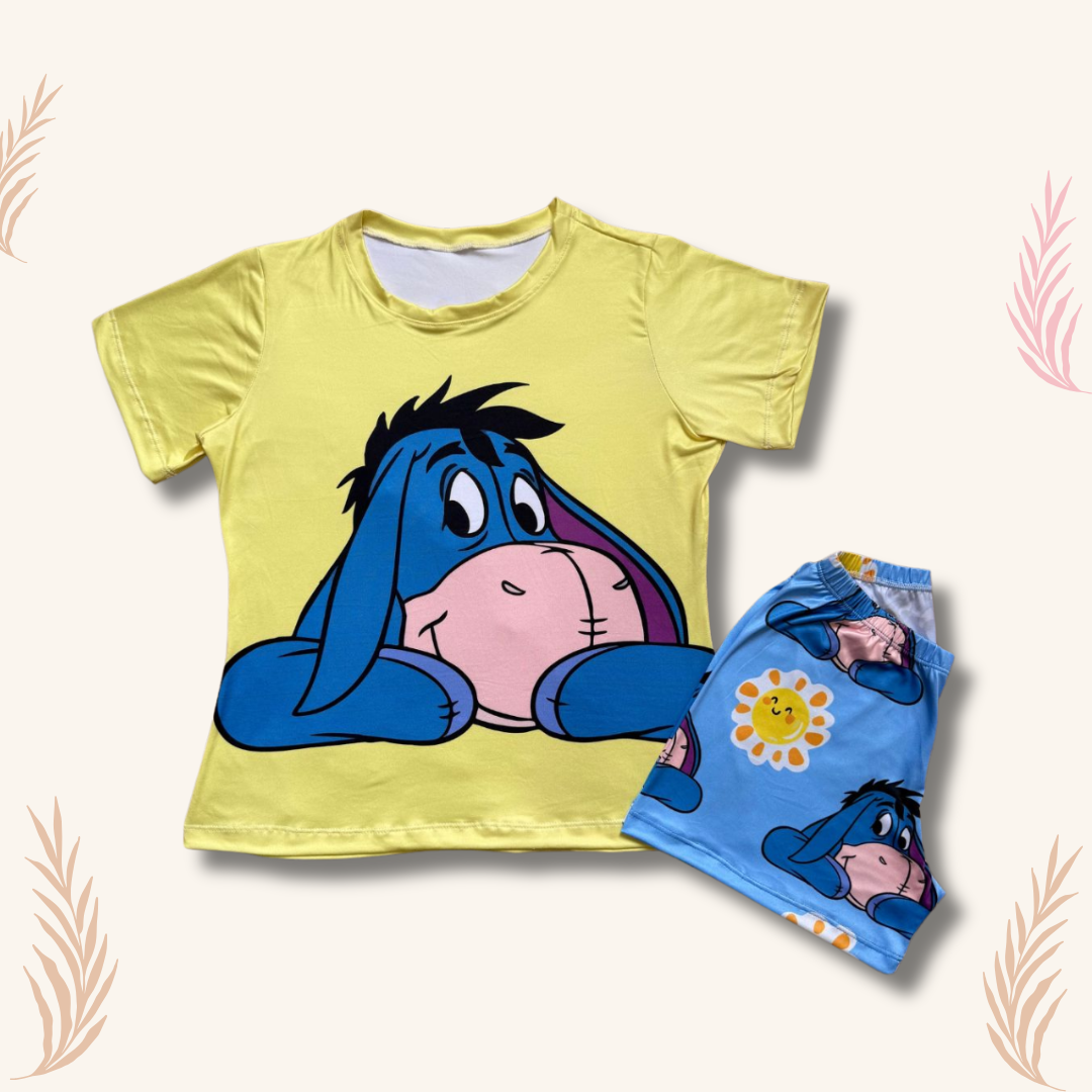 PIJAMA SHORT MANGA CORTA