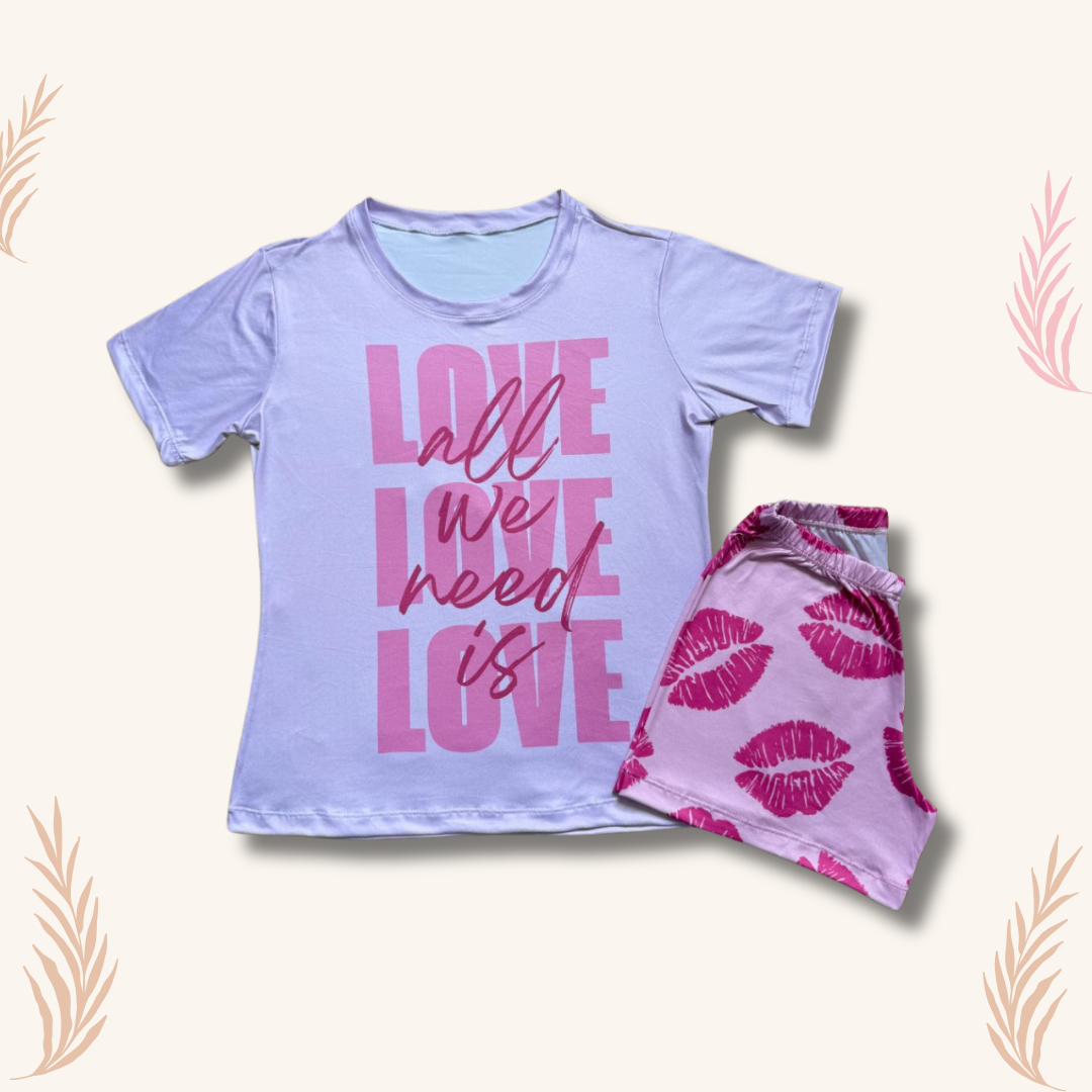 PIJAMA SHORT MANGA CORTA