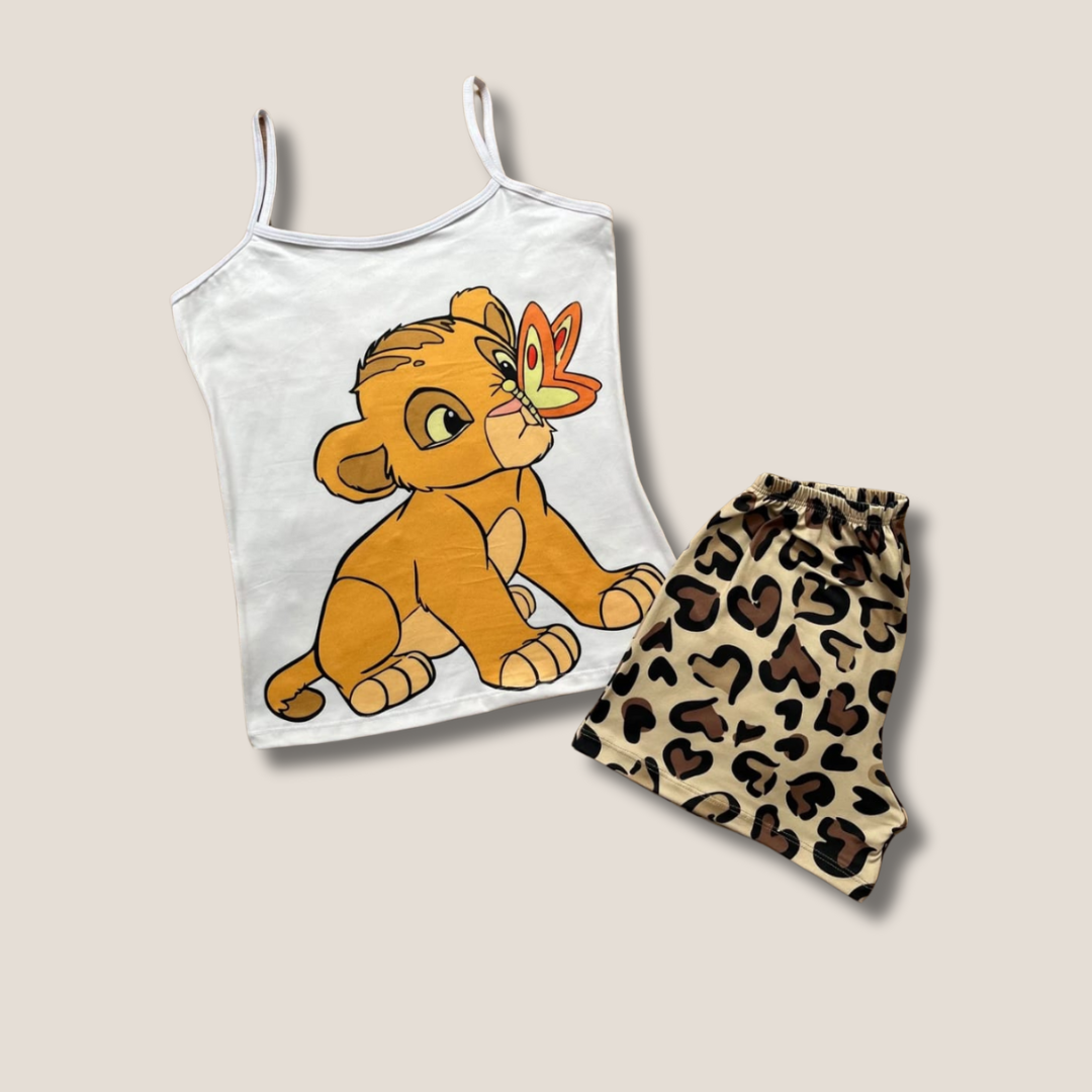PIJAMAS DAMA SHORT TALLA UNICA