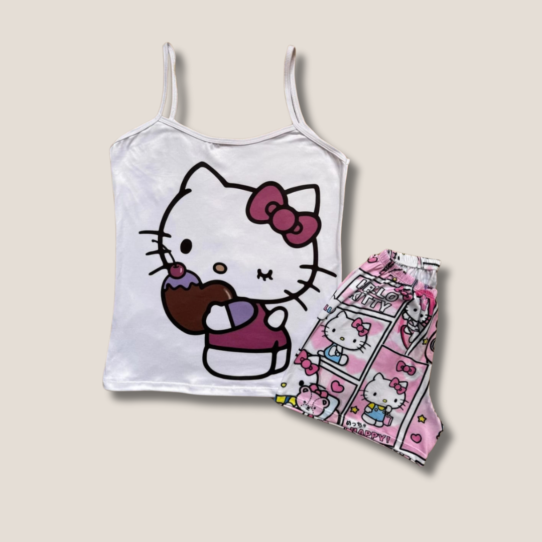 PIJAMAS DAMA SHORT TALLA UNICA