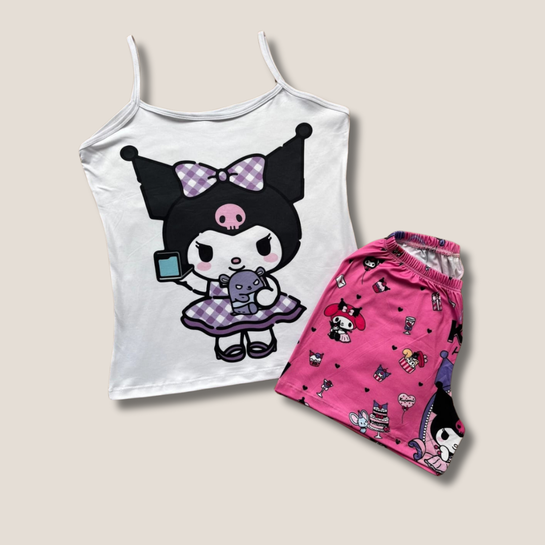 PIJAMAS DAMA SHORT TALLA UNICA