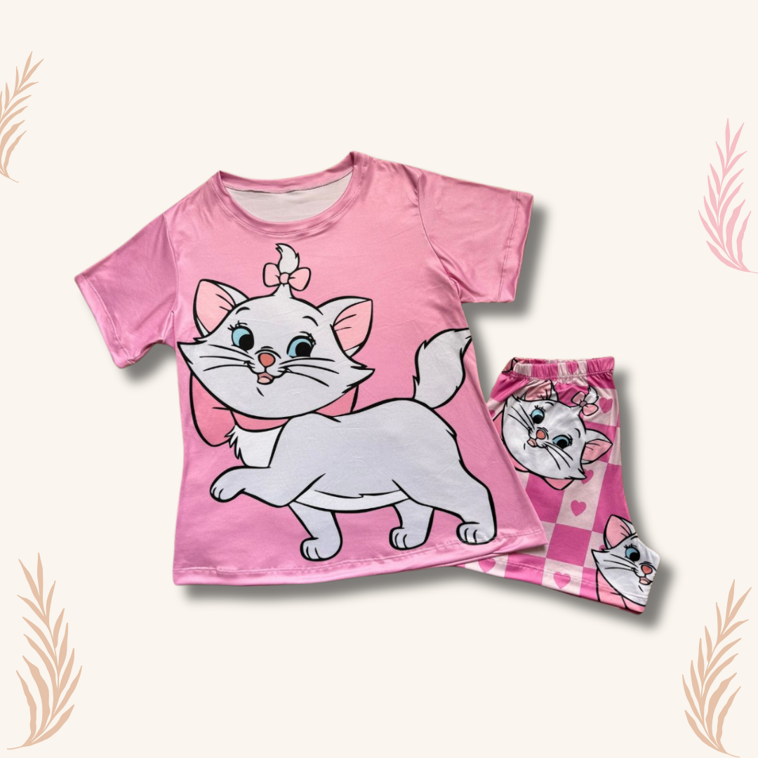 PIJAMA SHORT  MANGA CORTA
